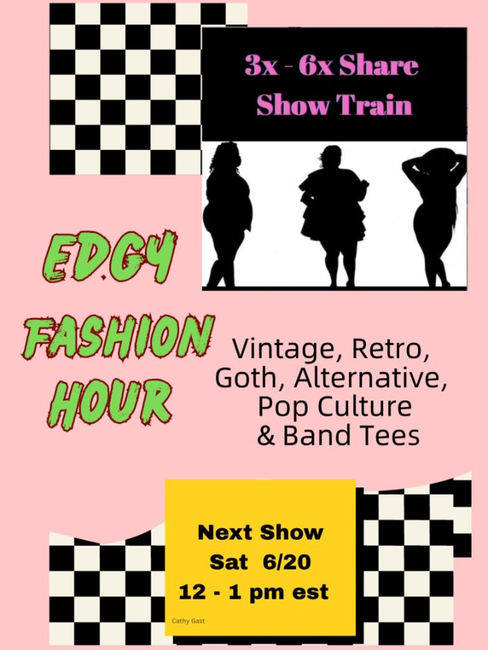 EDGY PLUS FASHION * 3X - 6X TRAIN SHOW